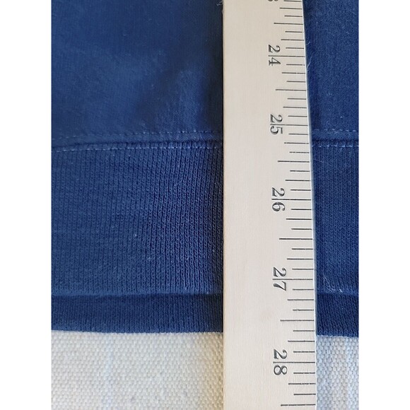 Grunt Apparel Sweatshirt Mens L Navy Blue Eagle Banner Seal Patriotic VTG Y2K - Picture 13 of 13